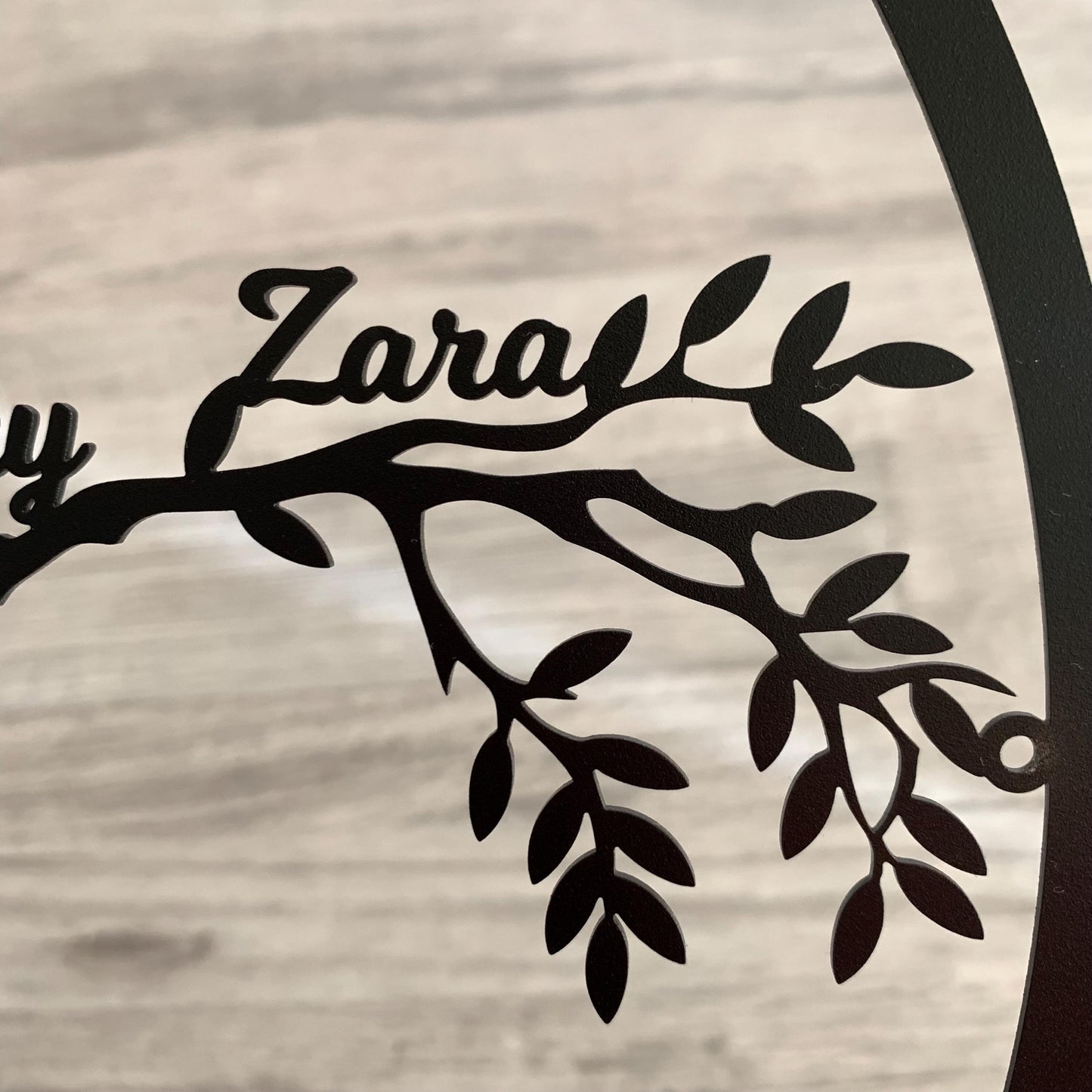 Custom Family Tree of Life Metal Sign – Personalized Family Names – Metal Wall Art Décor with Family Members – Anniversary Gift – Family Gift