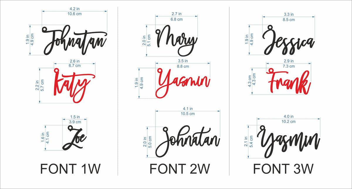 Personalized Metal Keychain with Laser-Cut Name — close-up of the personalization