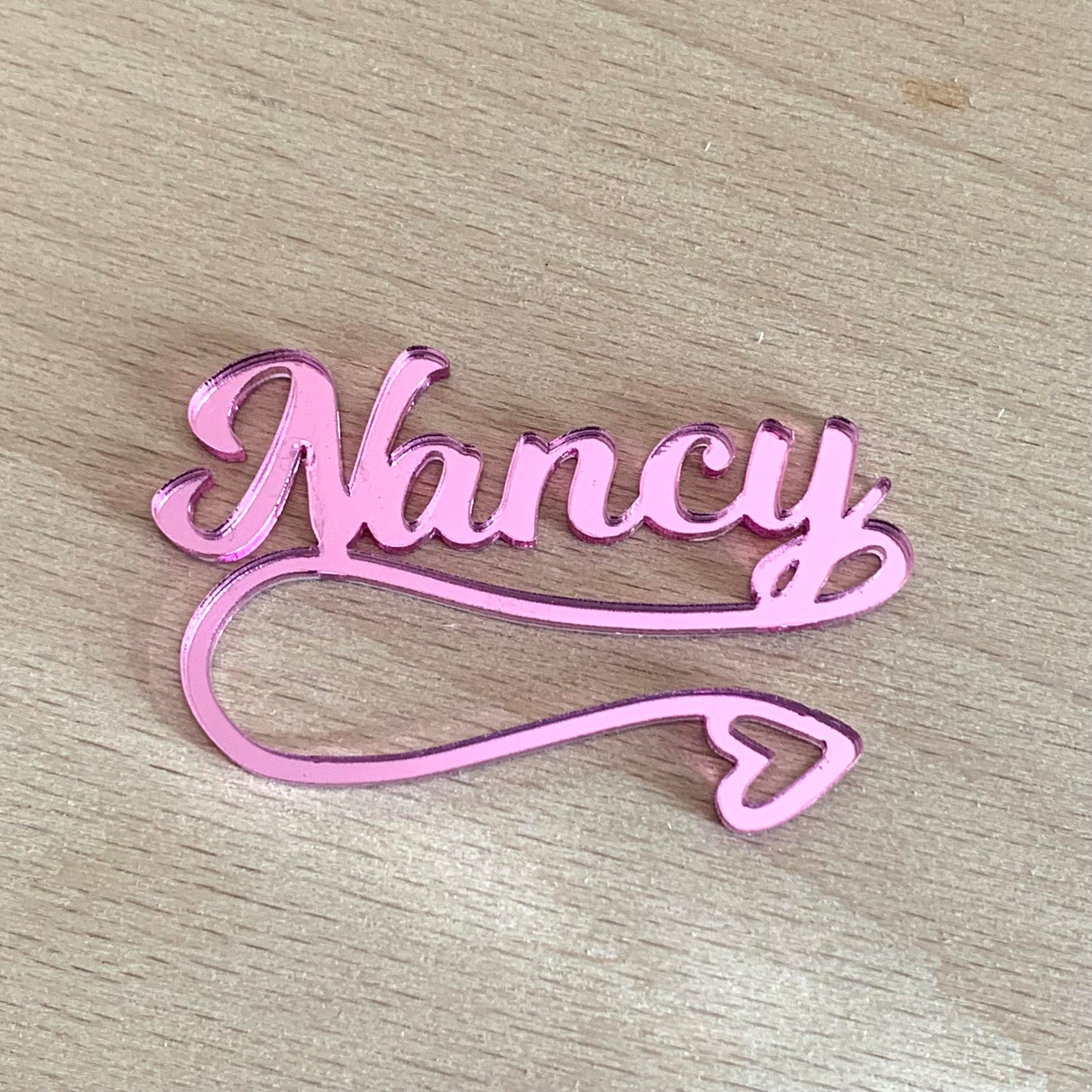 Personalized Valentine’s Day Glass Charms