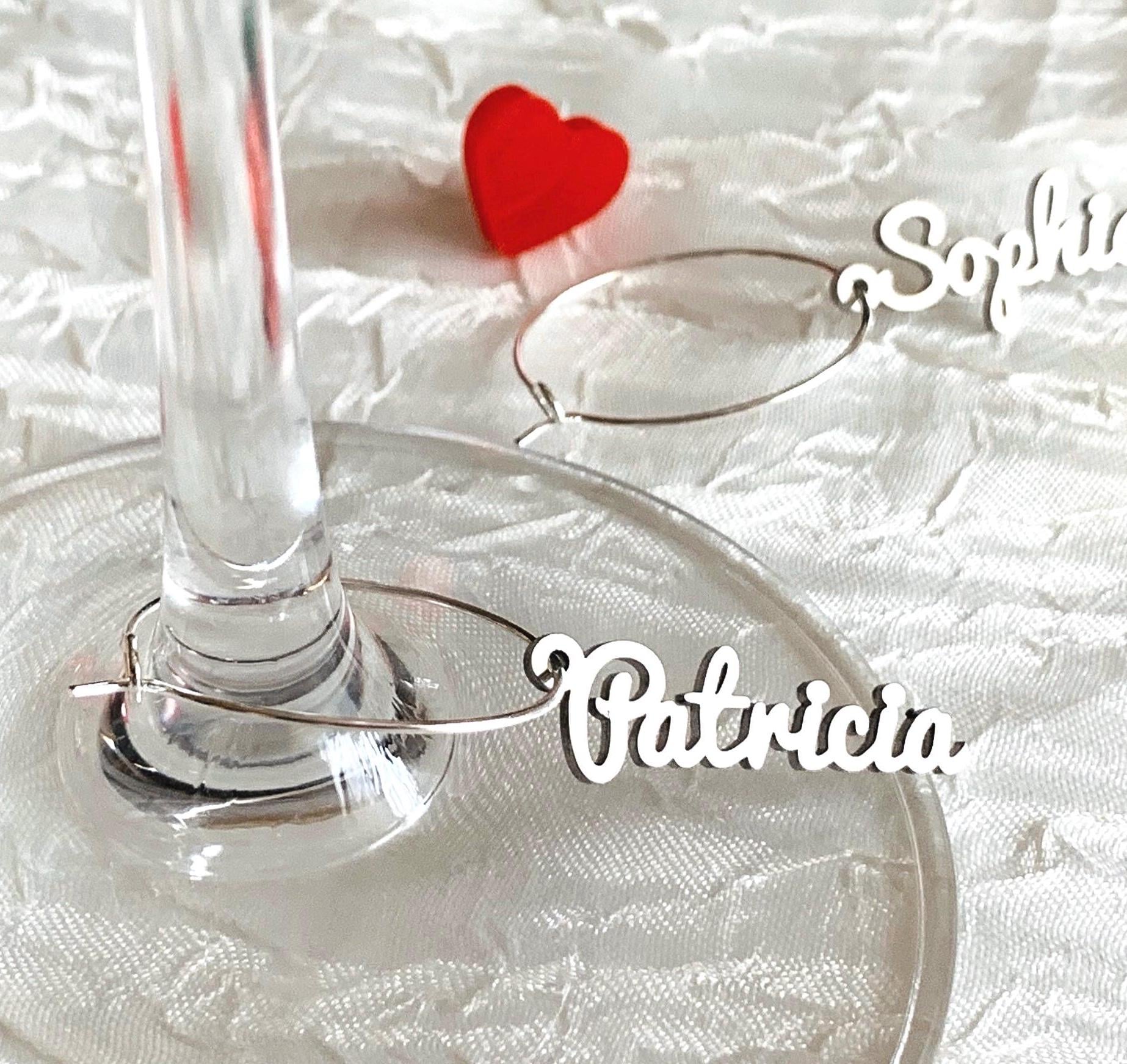 Personalized Wine Glass Charms – FranJohnsonHouse
