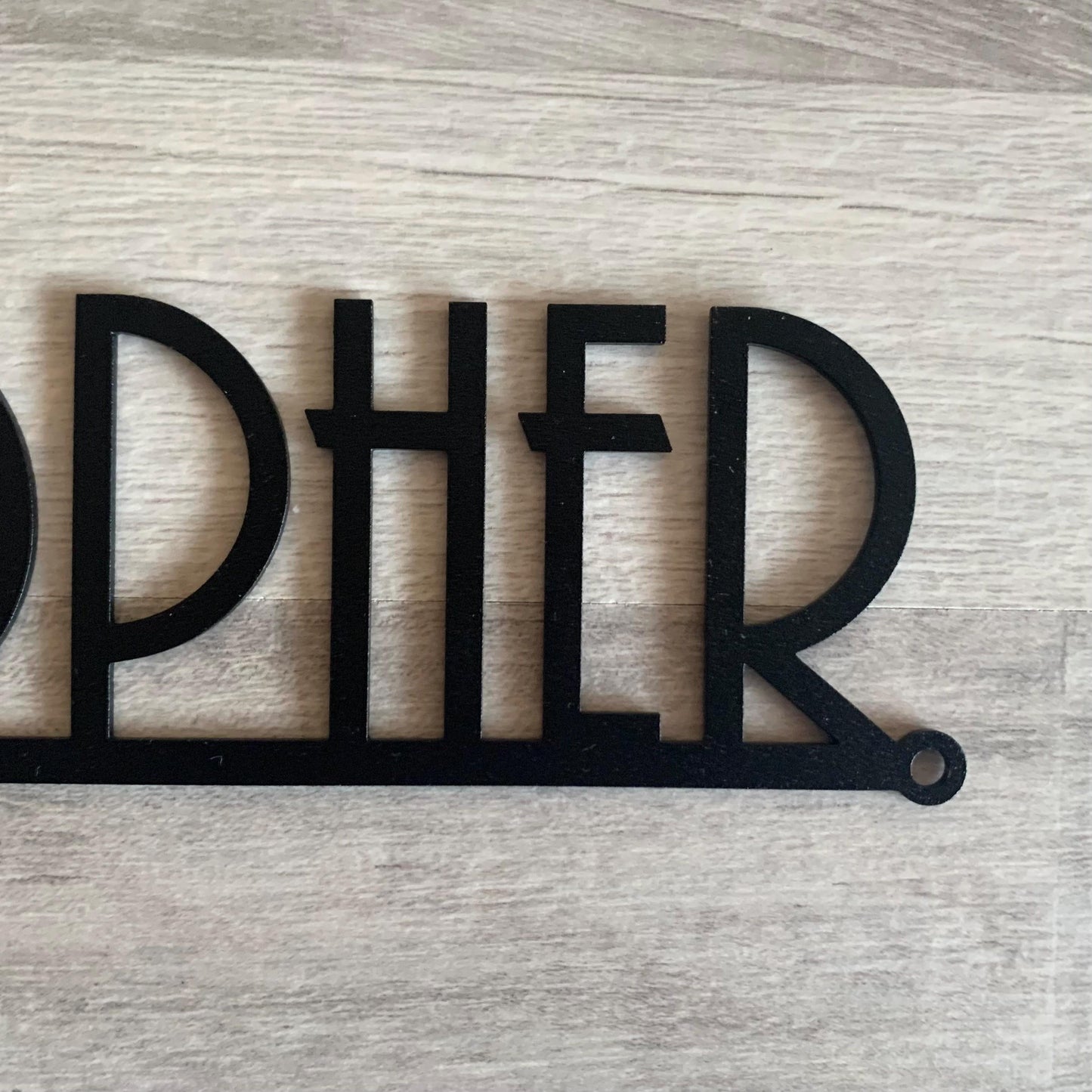 Custom Metal Name Sign – Personalized Business or Office Wall Decor – Modern Steel Word Plaque – Laser Cut Metal Sign for Home or Workspace