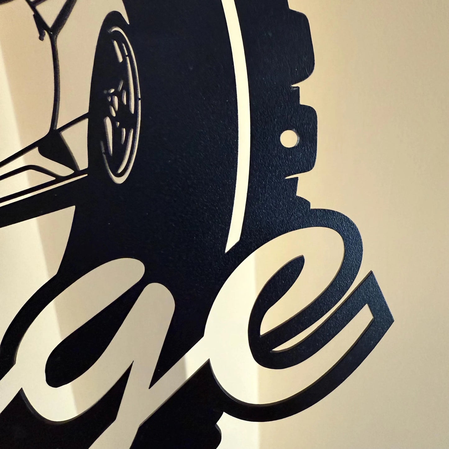 Personalized Metal Garage Sign – Custom Wall Art for Man Cave, Workshop, or Mechanic – Father's Day or Birthday Gift – Custom Garage Decor