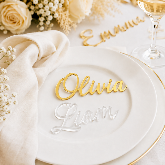 Personalized Laser Cut Names