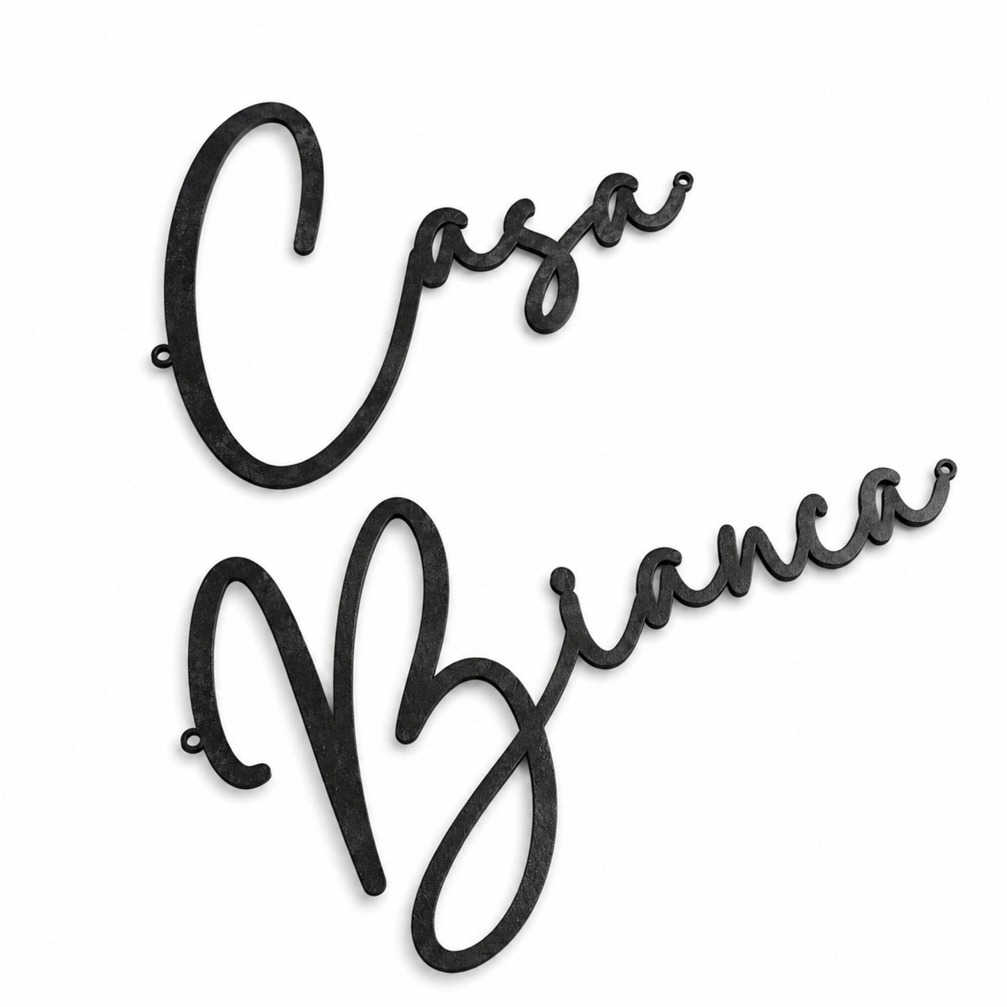 Personalized Metal House Sign