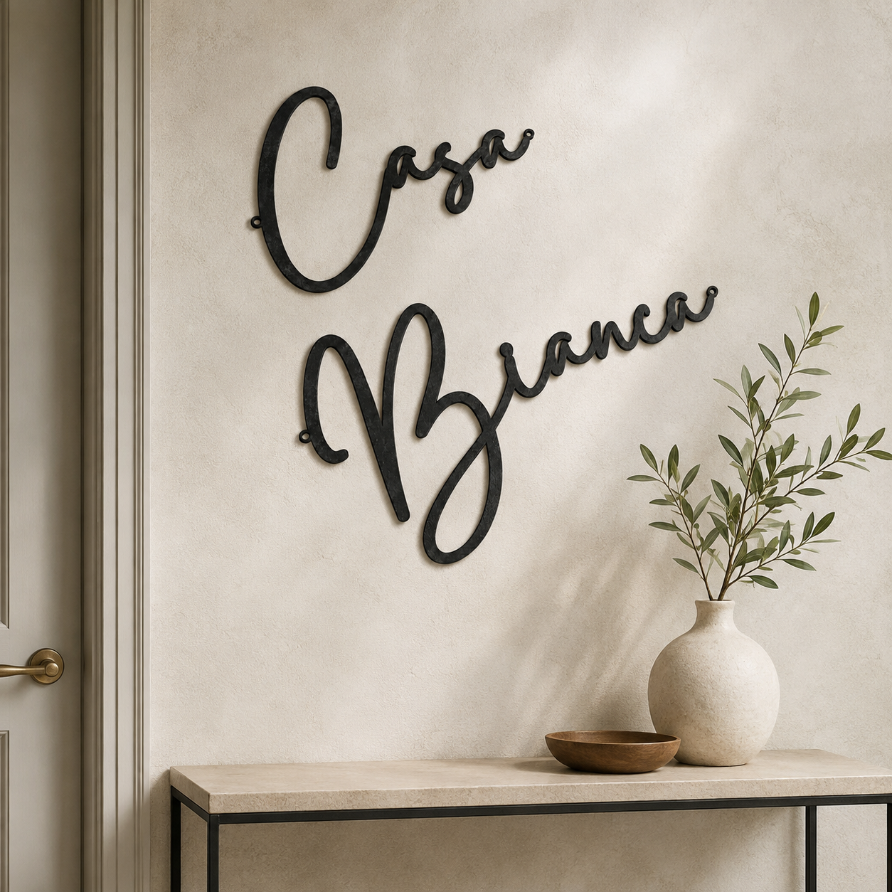 Personalized Metal House Sign