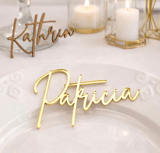 Personalized Laser Cut Names