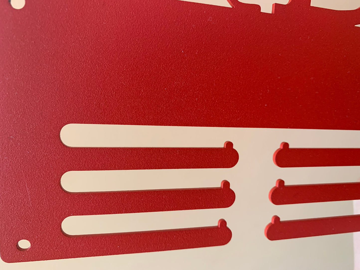 Custom Family Medal Holder for Couples – Personalized Running Medal & Bib Display Rack