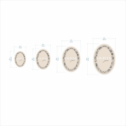 Florales Geburtsanzeigeschild – Jakobsmuschel-Meilensteinkarte – Holzspitze, personalisierte Babyanzeige, handgefertigt, Babyname, Krankenhausschild