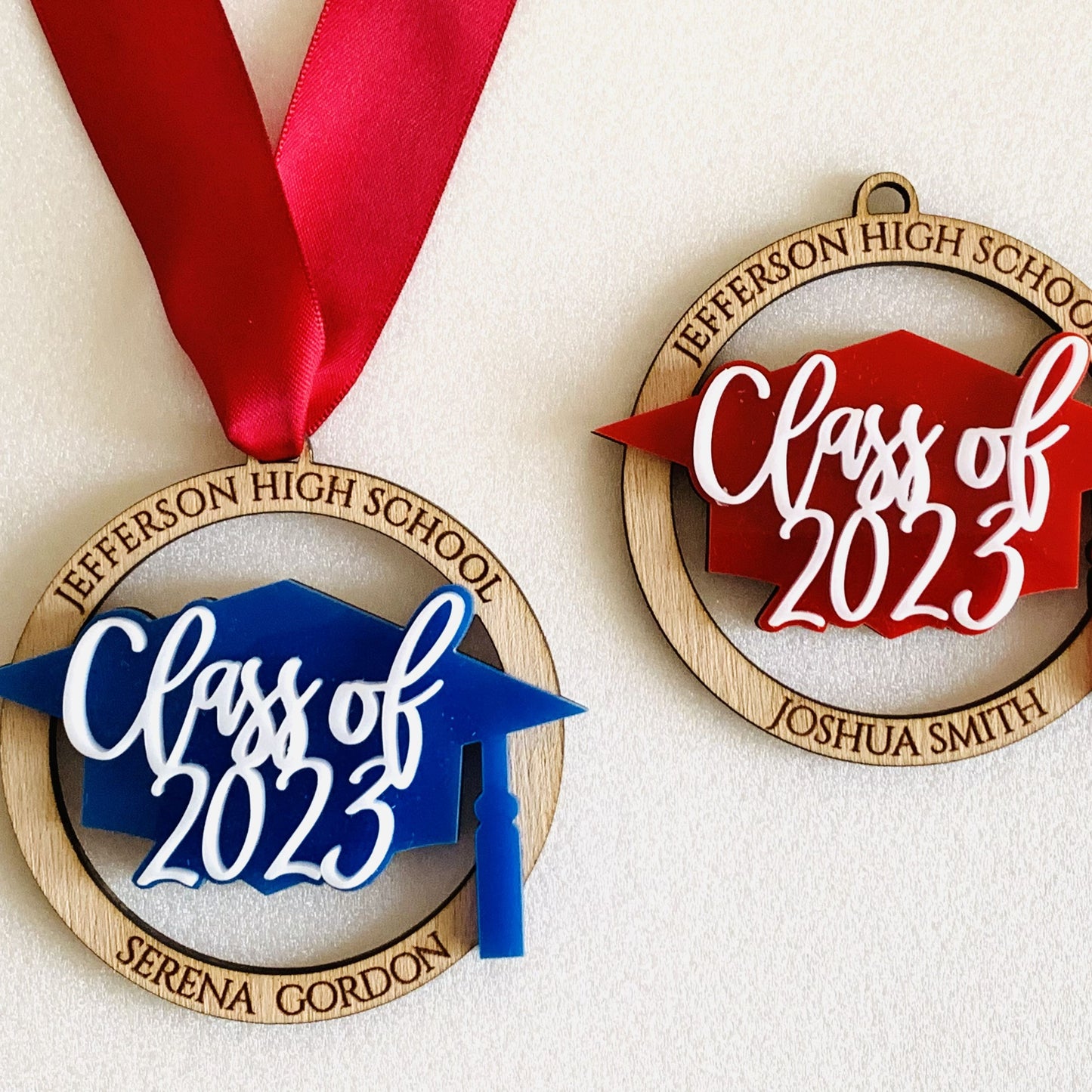 Custom Graduation Name Ornament | Class of 2026 | Personalized High School or University Keepsake | Class of 2025