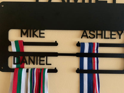 Personalized Family Medal Holder