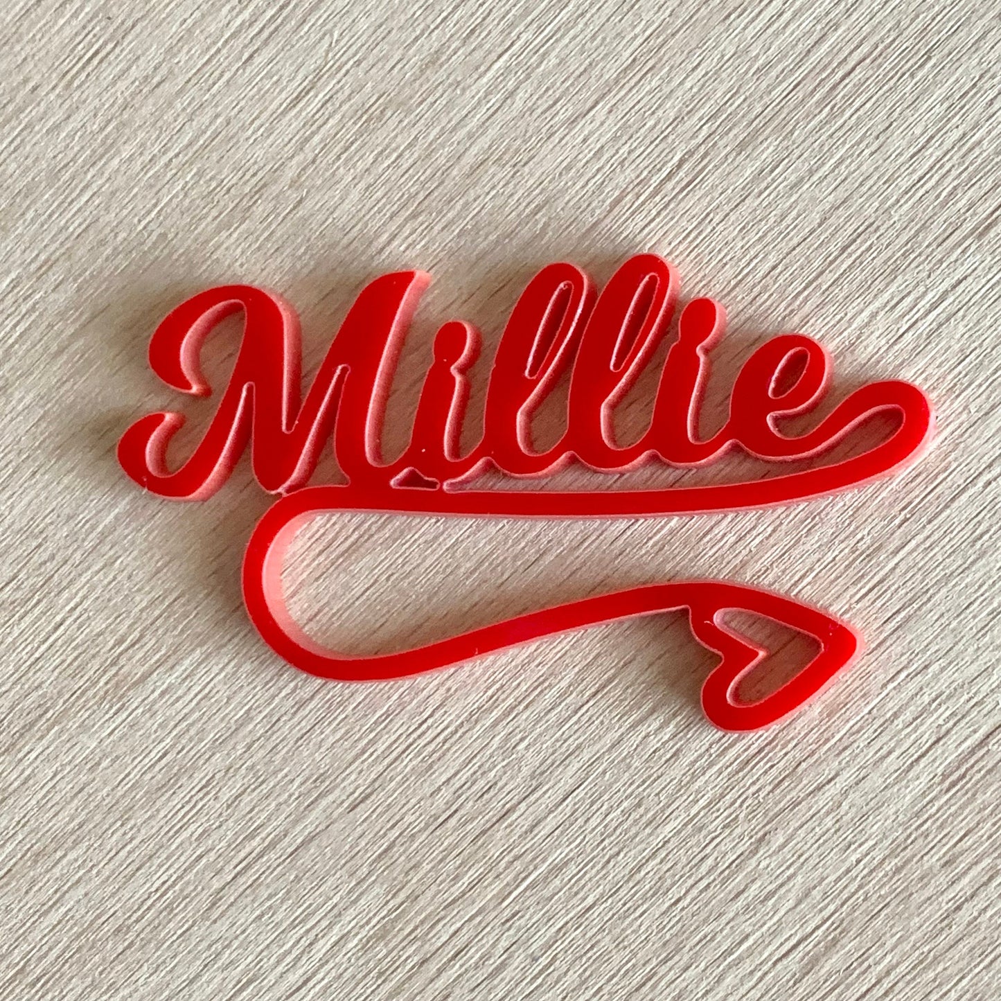 Personalized Valentine’s Day Glass Charms
