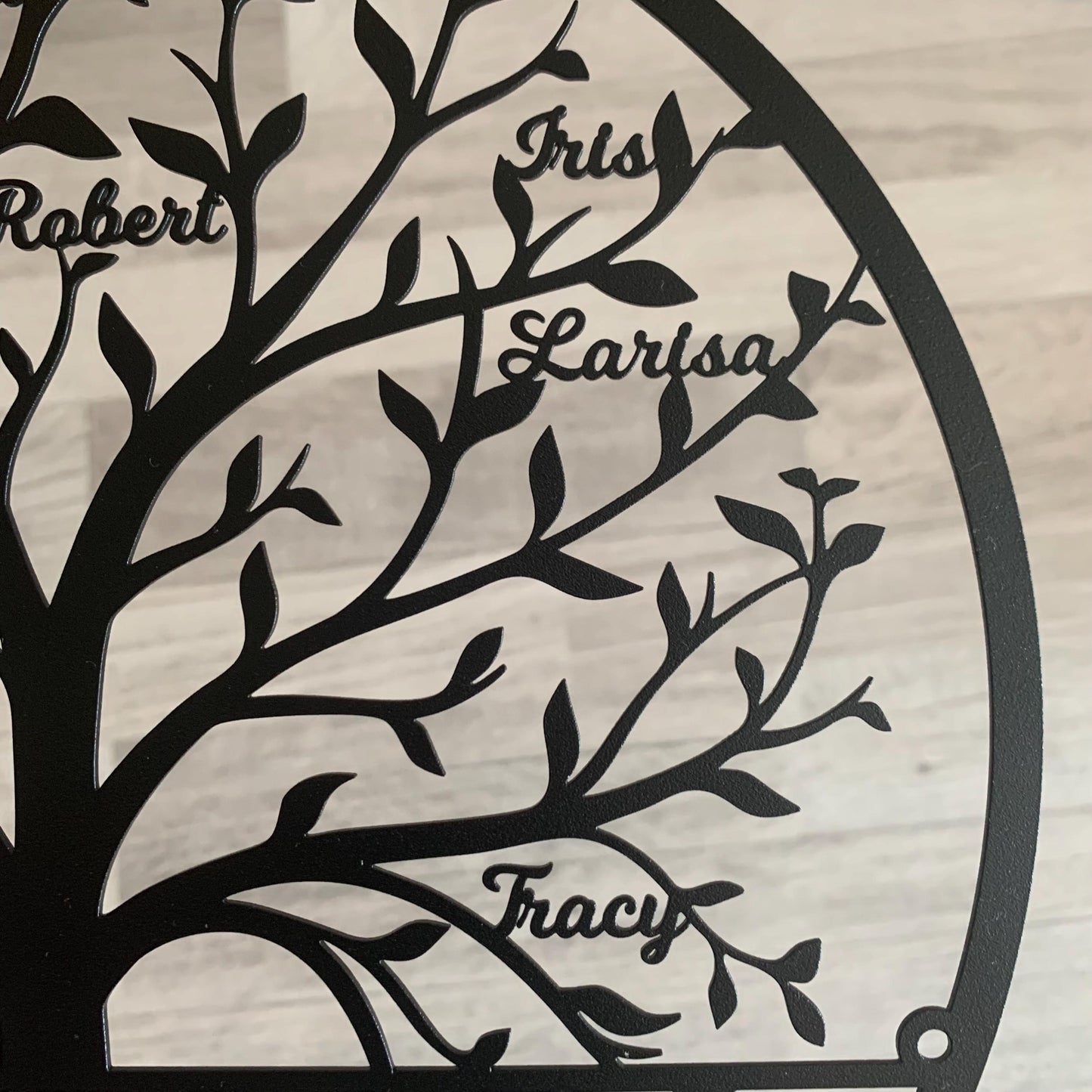 Personalized Tree of Life Metal Sign – Family Name & Custom Names | Family Wall Art & Gifts