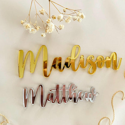 Personalized Laser Cut Names