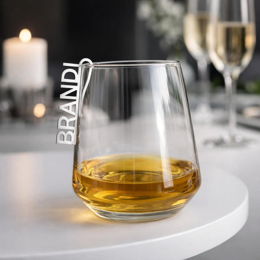 Personalized Stainless Steel Glass Charms