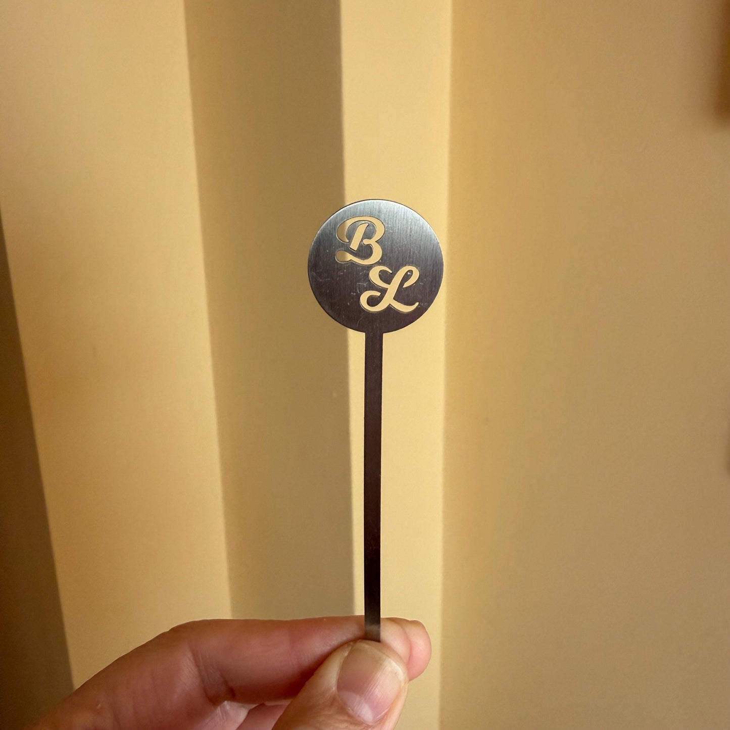 Personalized Stainless Steel Burger Skewers