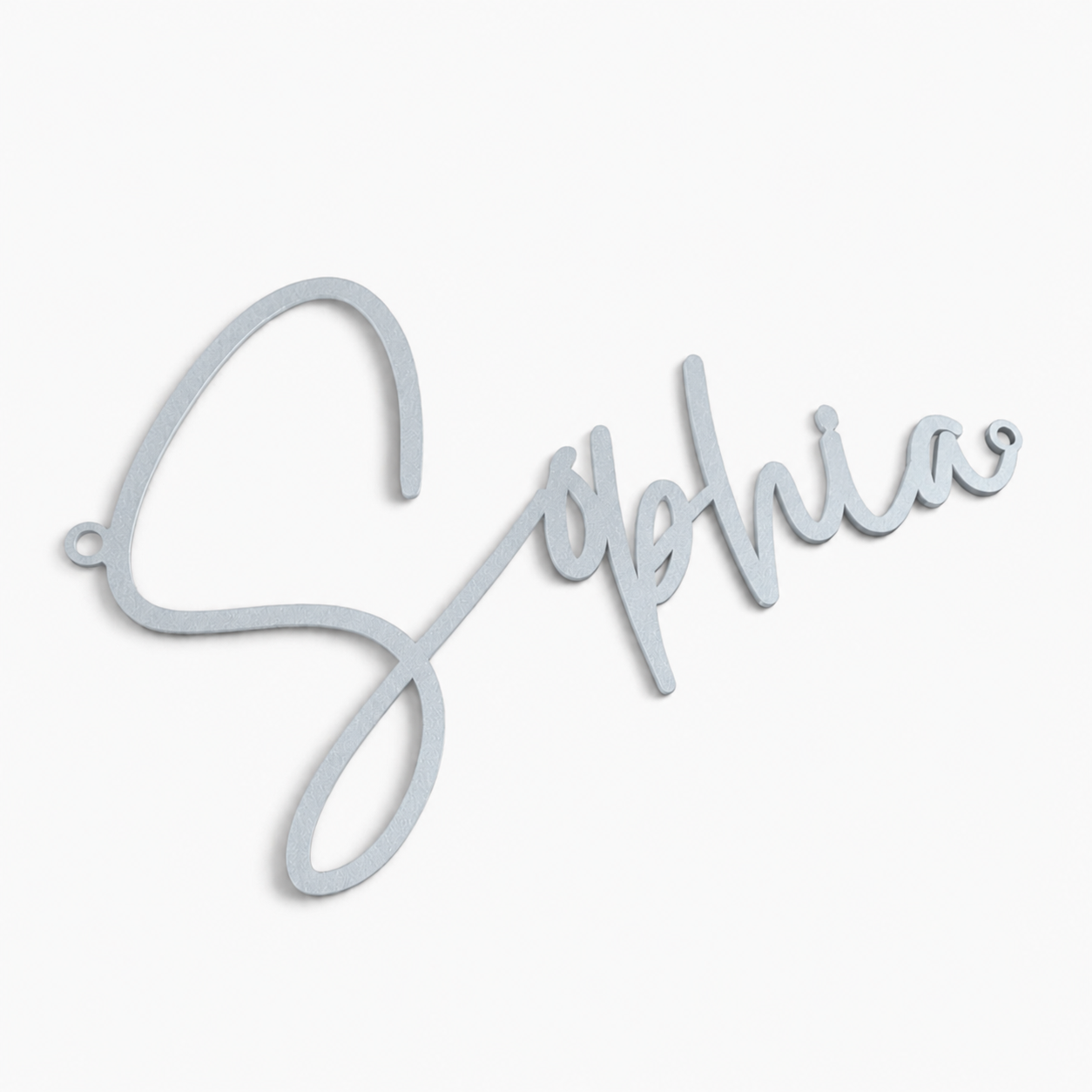 Personalized Metal Name Signs for Home Decor — Custom Fonts